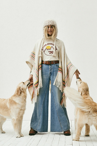 Martha Extreme Wide-Leg Jeans | Free People