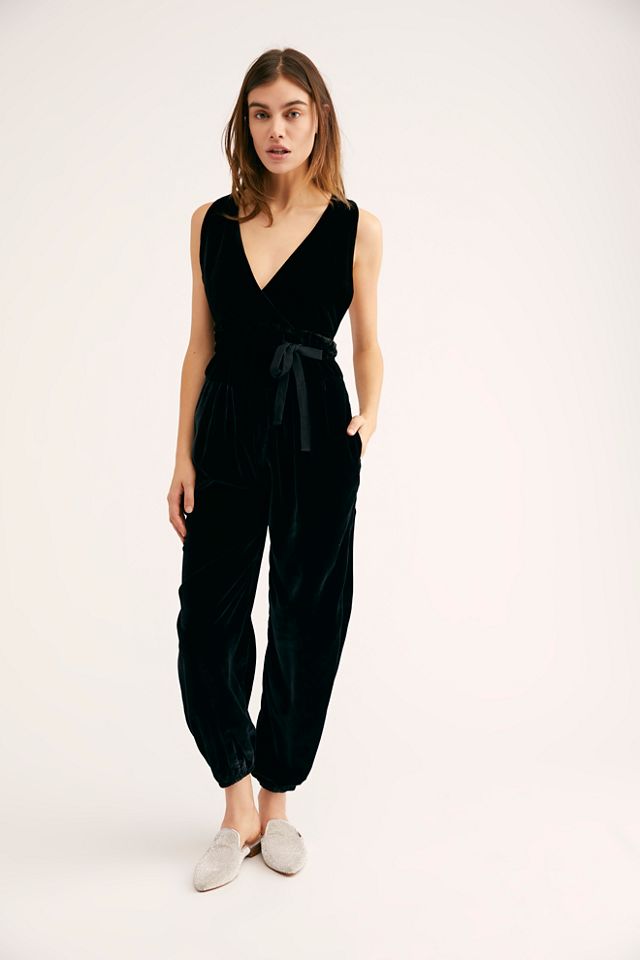 All Natural Velvet Jumpsuit | Free People UK