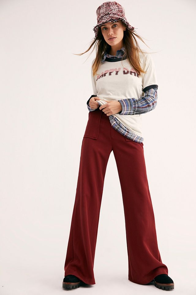 Rudy Flare Solid Pants | Free People