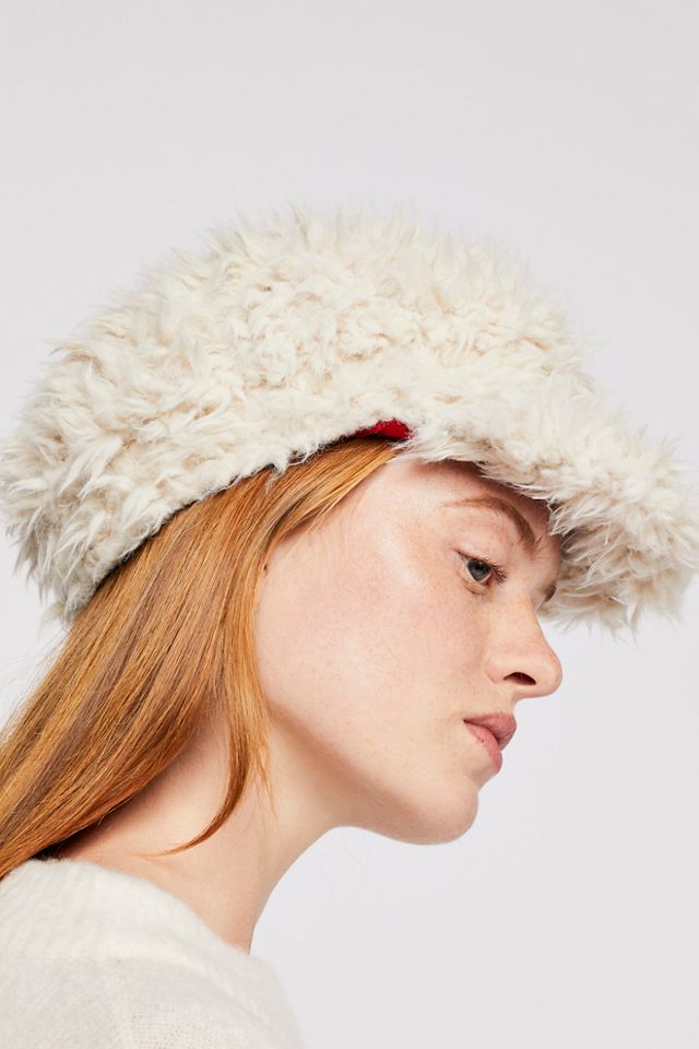 Lulu Faux Fur Cap #2