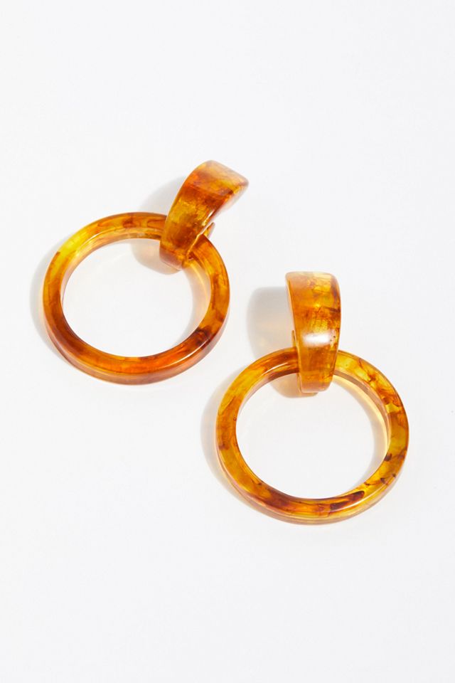 True Colors Resin Earrings #1