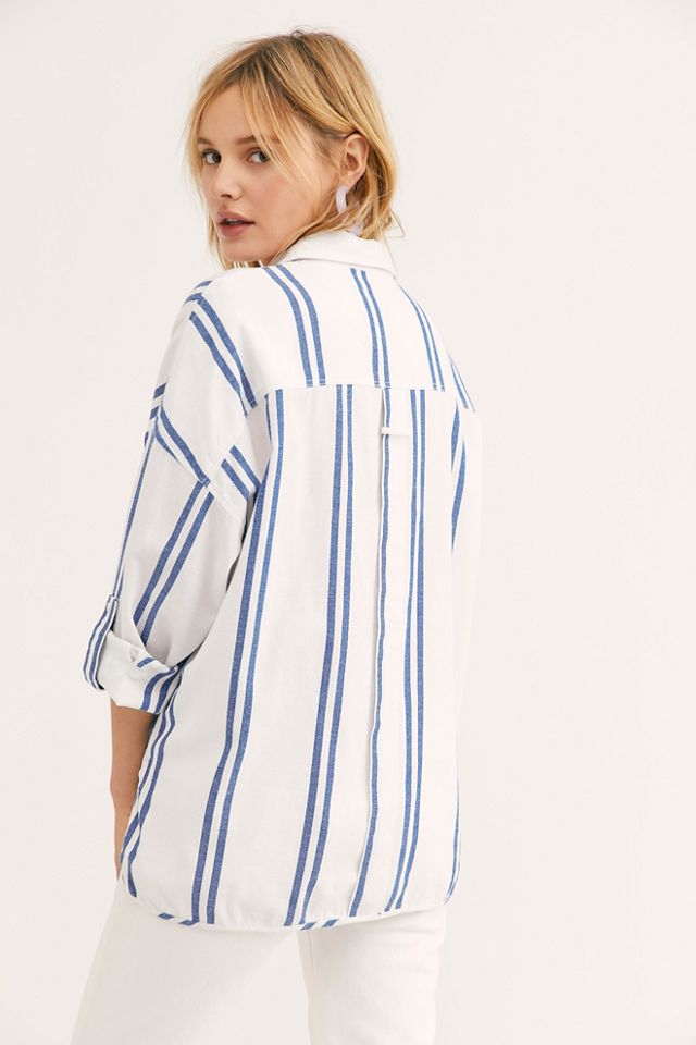 Wrangler Oversized Stripe Shirt #1
