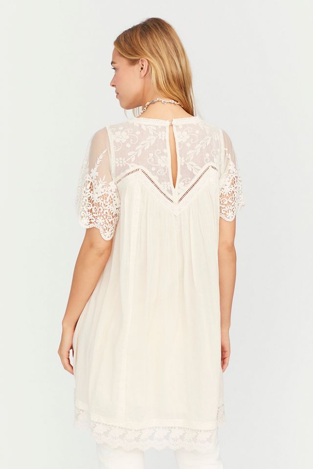 Maggie embroidered hotsell tunic dress