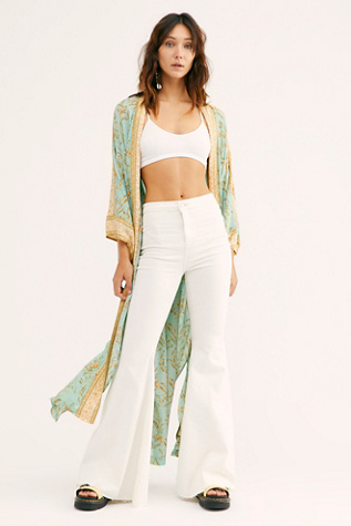 Robe Longue Free People Mystique Par Candela - Noir - Taille XS - Polyester - Neuf Sans Étiquette