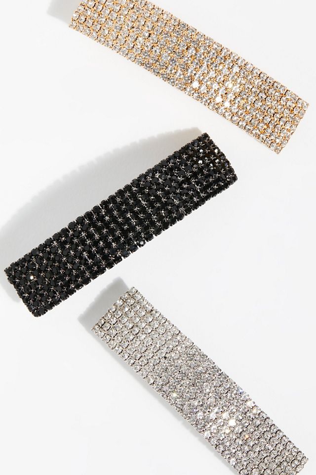 Rhinestone Barrette #1