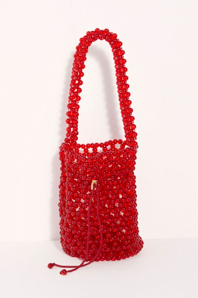 She's So Fun Beaded Bucket Bag #1