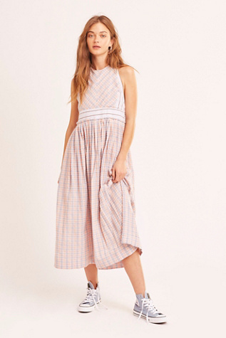 COLOR STORY MIDI DRESS