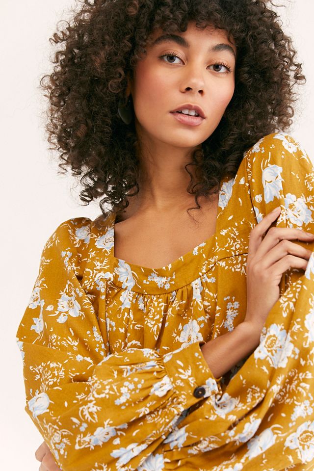 Just My Type Printed Top #2