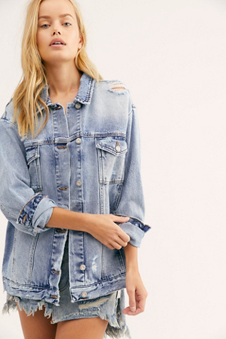 Ramona Denim Trucker Jacket | Free People UK