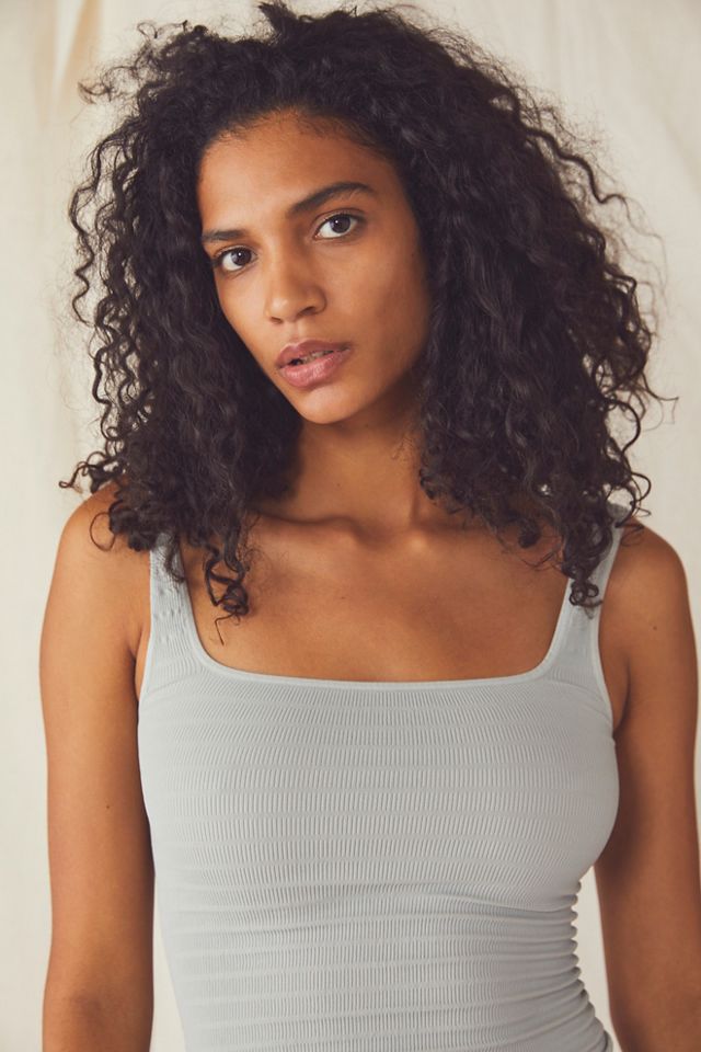 Free People | Square One Seamless Cami | White