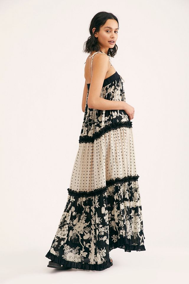 Anais Mixed Print Dress #2