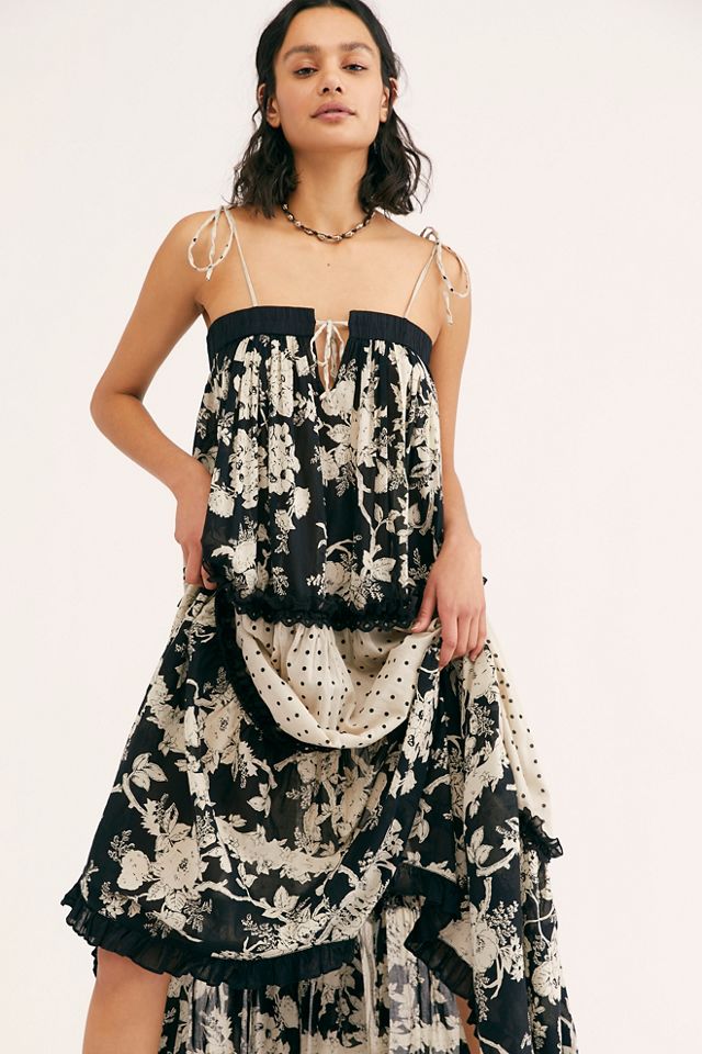 Anais Mixed Print Dress #3