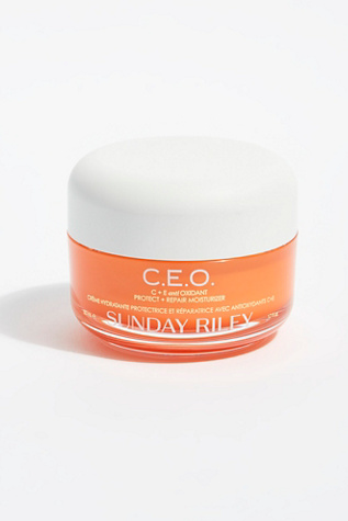 Sunday Riley C. E.O Protect + Repair Moisturizer at Free People in Brightening