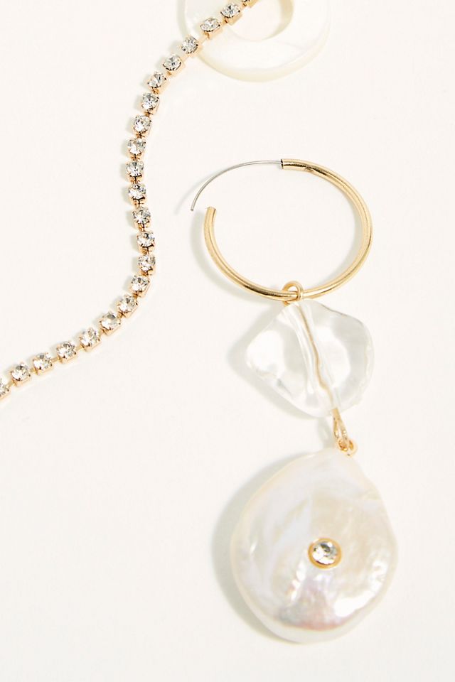 Reflection Asymmetric Earrings #1