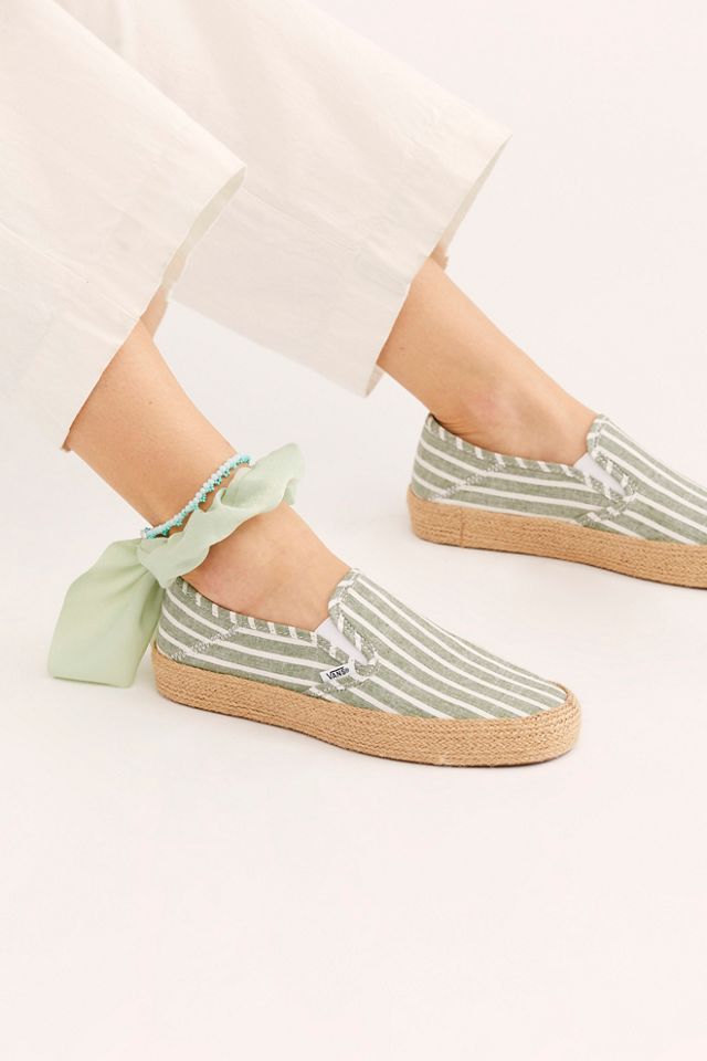 slip on espadrille sneakers