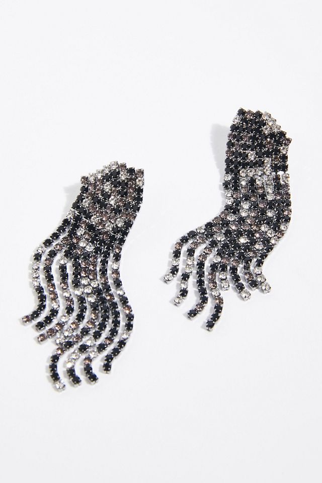 Serefina Rhinestone Dangle Earrings #1