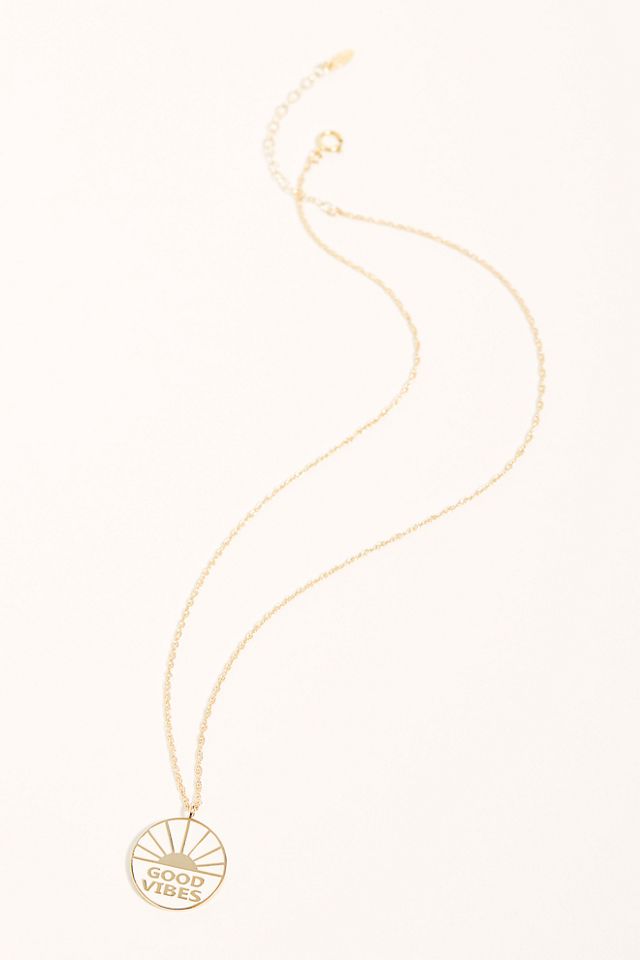 Enamel Pendant Necklace #2