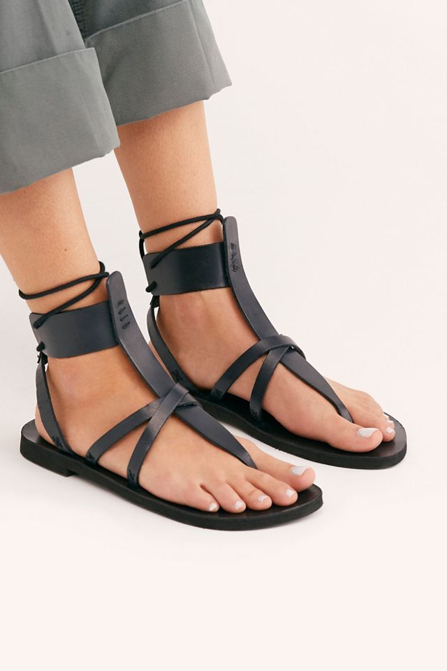 Free people hot sale wrap sandals