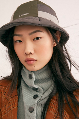 Kangol Quilted Mix Bucket Hat | Free People