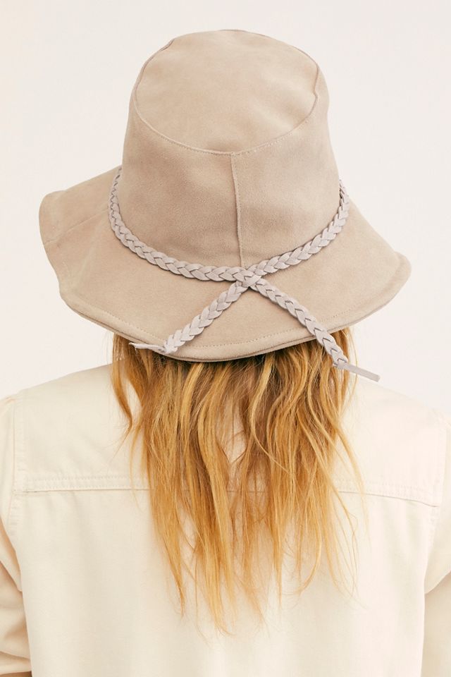 Tennessee Suede Floppy Bucket Hat #1