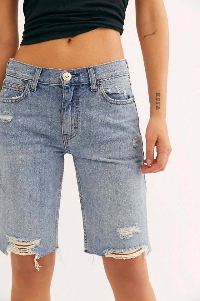 Caroline Cutoff Denim Shorts #2