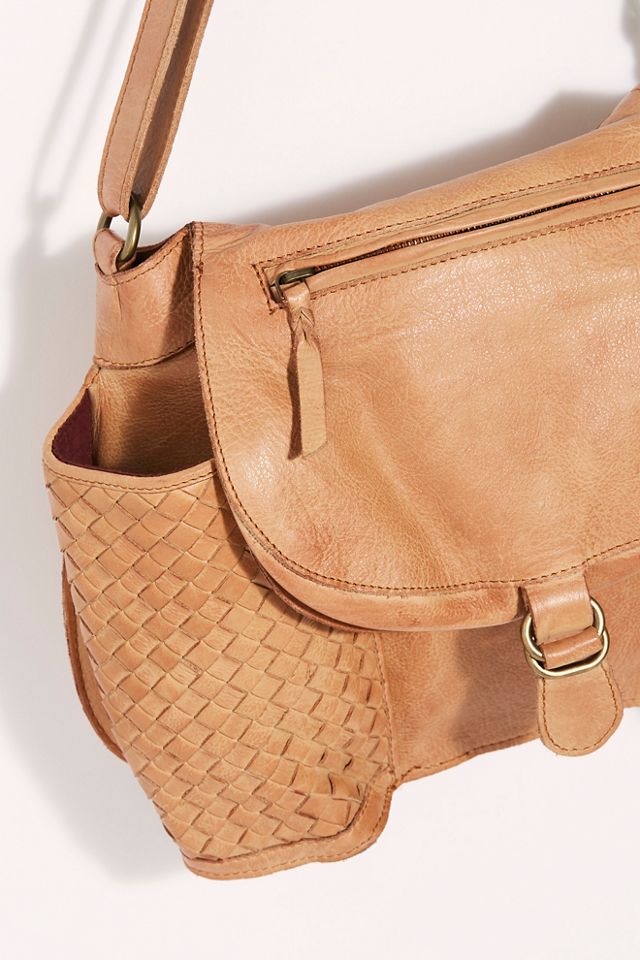 Yuma Woven Leather Shoulder Bag #2