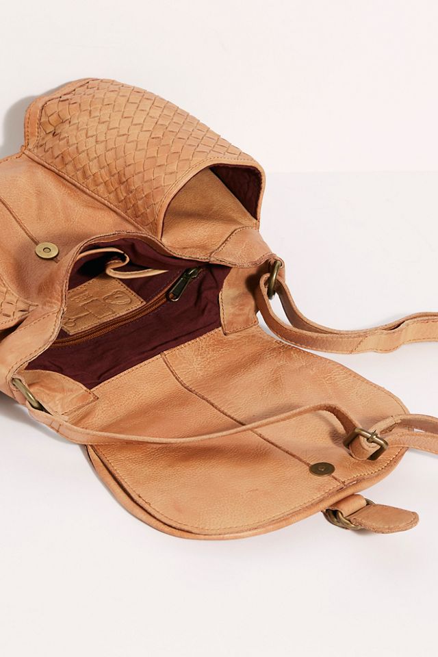 Yuma Woven Leather Shoulder Bag #4