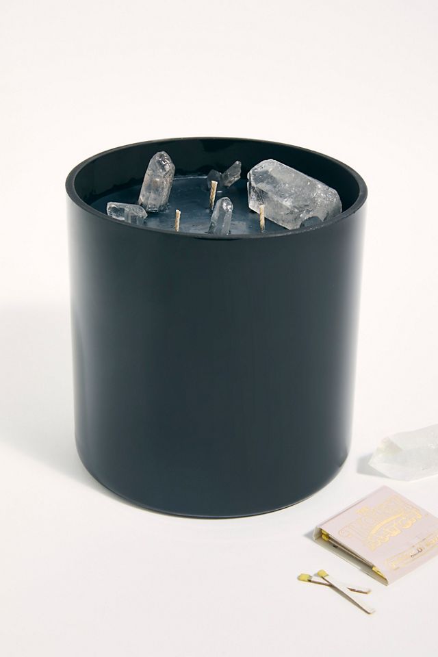 Crystal Candle XL Clear Quartz