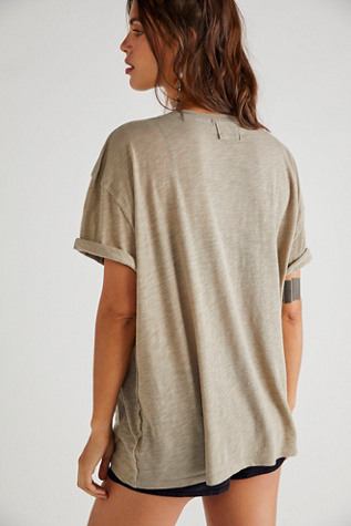 Fluid T-Shirts Ringer Homme Vert
