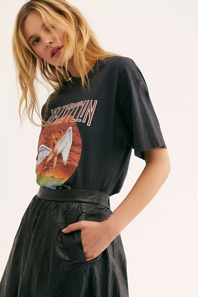 Joslin Cuir Midi Skirt #2