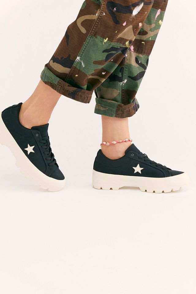 Converse one star lugged ox outlet sneakers