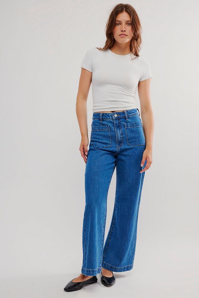 Buy Women's Sailor Wide Jeans Online