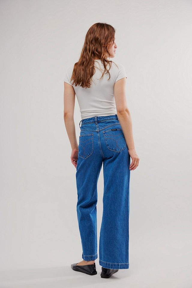 Free People Rolla's Sailor Jeans High Waist Bnwt Size 26 8