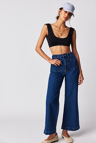 Rolla's Sailor Jeans by Rolla's at Free People in Eco Ruby Blue, Size: 27