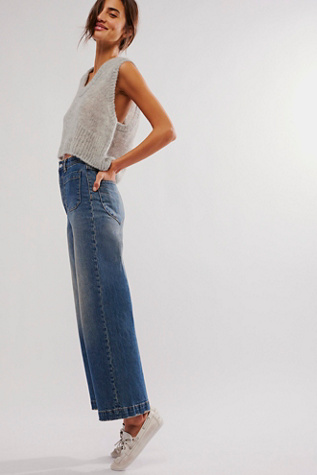 Rolla's Sailor Jeans by Rolla's at Free People in Twilight, Size: 30