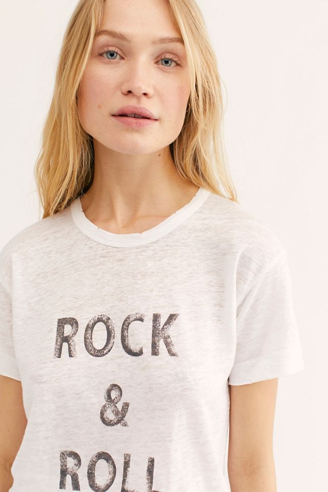 T-shirt en lin Rock #3
