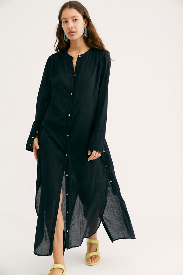 Wrap Shirt Dress