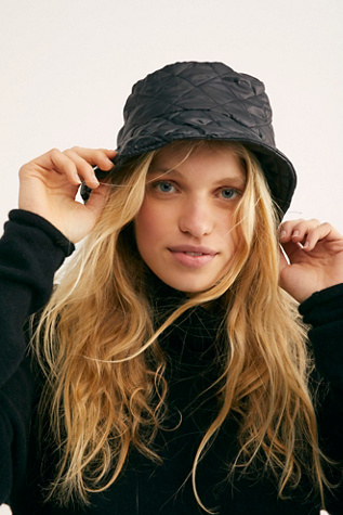 Cold Front Quilted Bucket Hat | Free People display picture 3