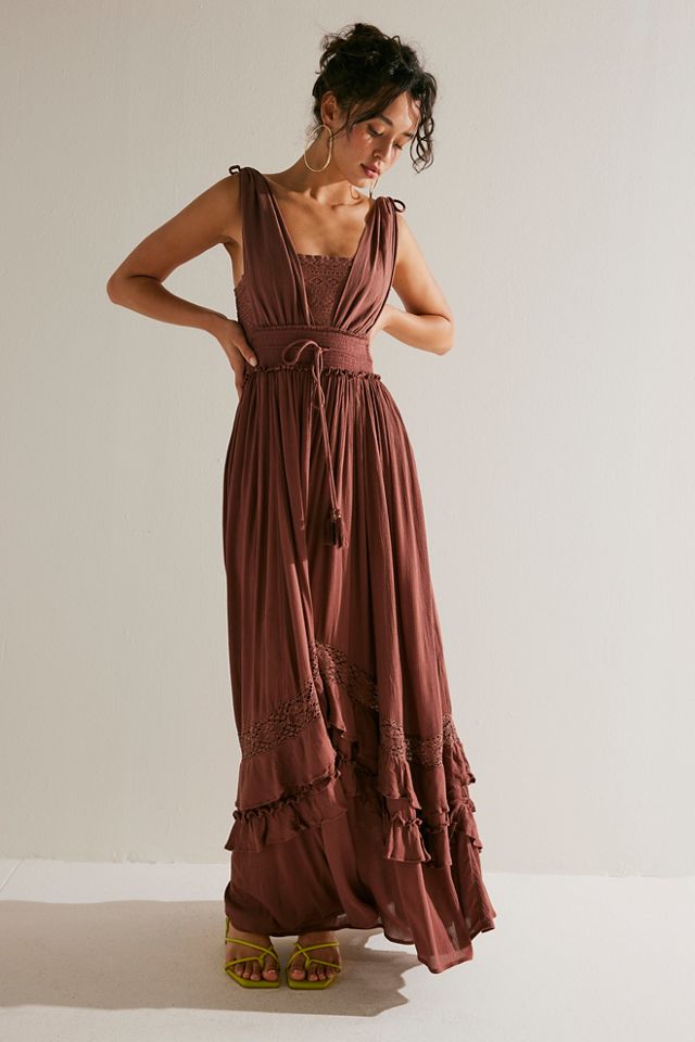 Free people santa maria maxi dress hotsell