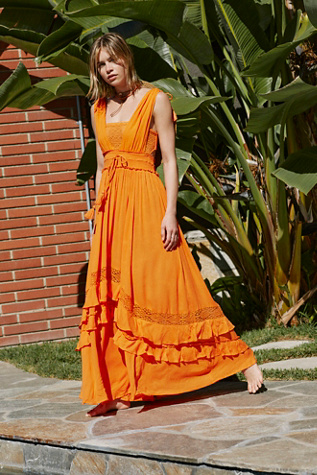 Orange Dresses