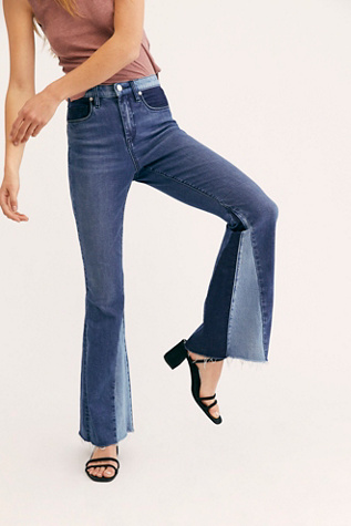 Blank NYC Mix and Match Flare Jeans | Free People