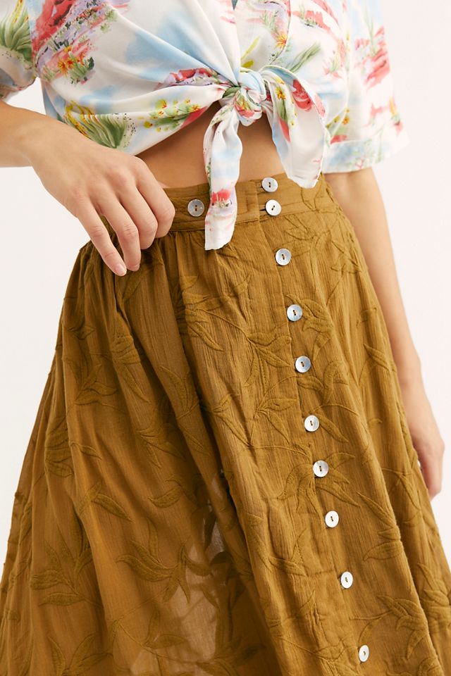 Rum Maxi Skirt #2
