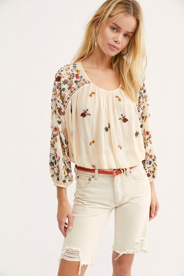Wild Flowers Blouse #1