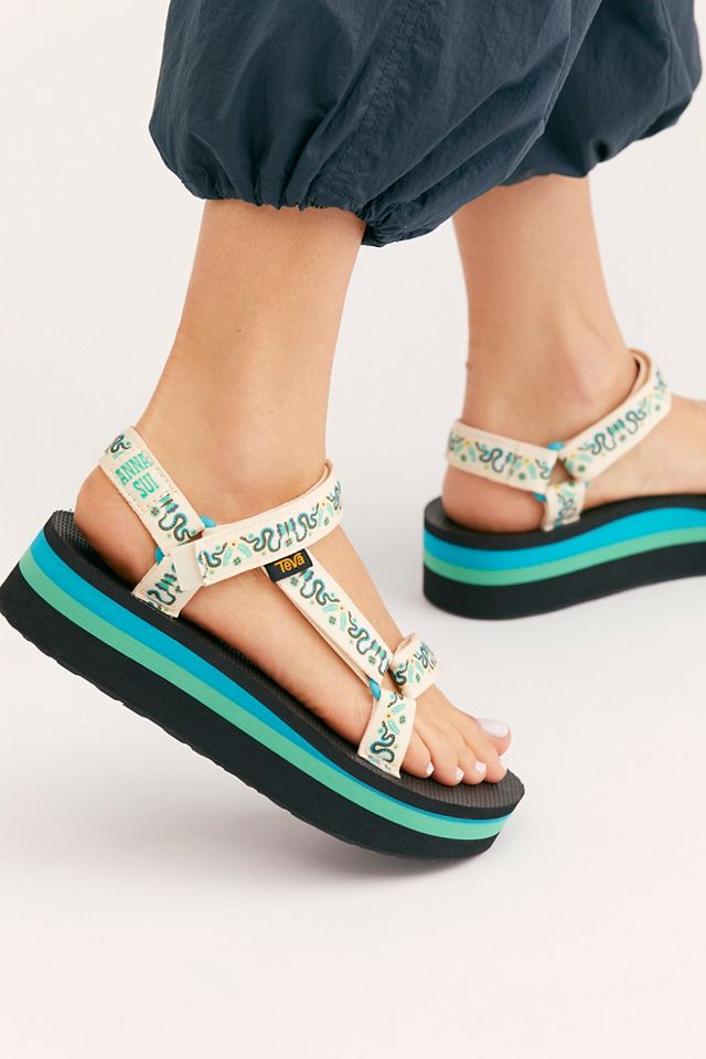 Teva x Anna Sui Flatform Universal Sandals