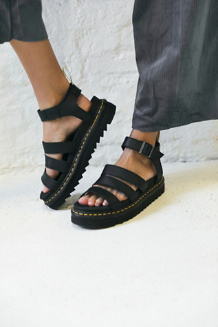 Dr. Martens Blaire Flatform Sandals | Free People UK