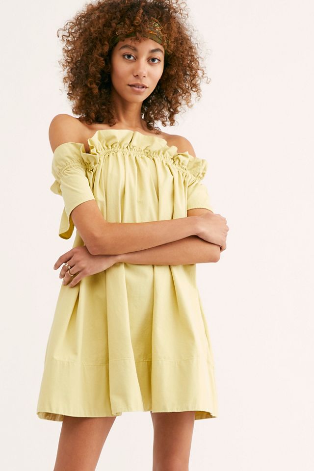 Sophie Off The Shoulder Mini Dress Free People UK