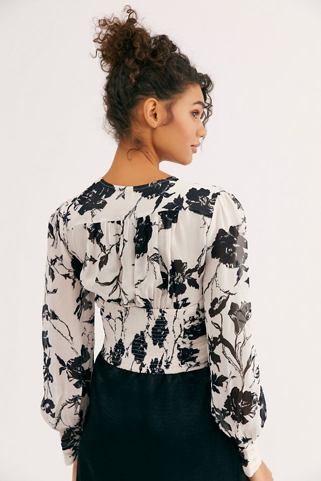 If You Had My Love Printed Blouse #1