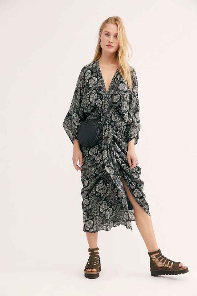 Free people kimono clearance dress