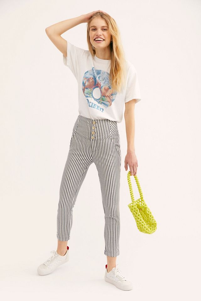 Free people 2024 striped pants