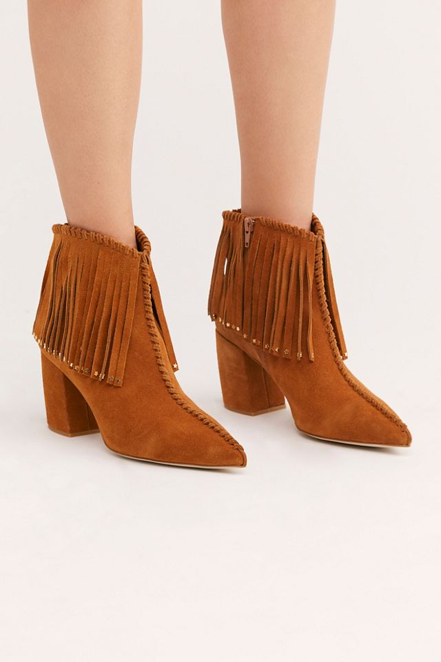 Crossroads Fringe Boots #1